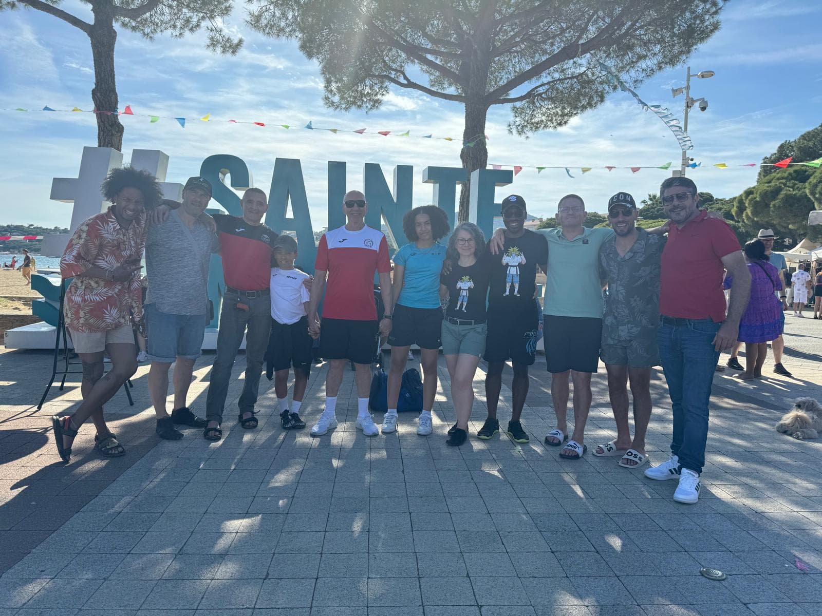 Entraînement de karaté au club USEE Karaté Ézanville Écouen Val d'Oise