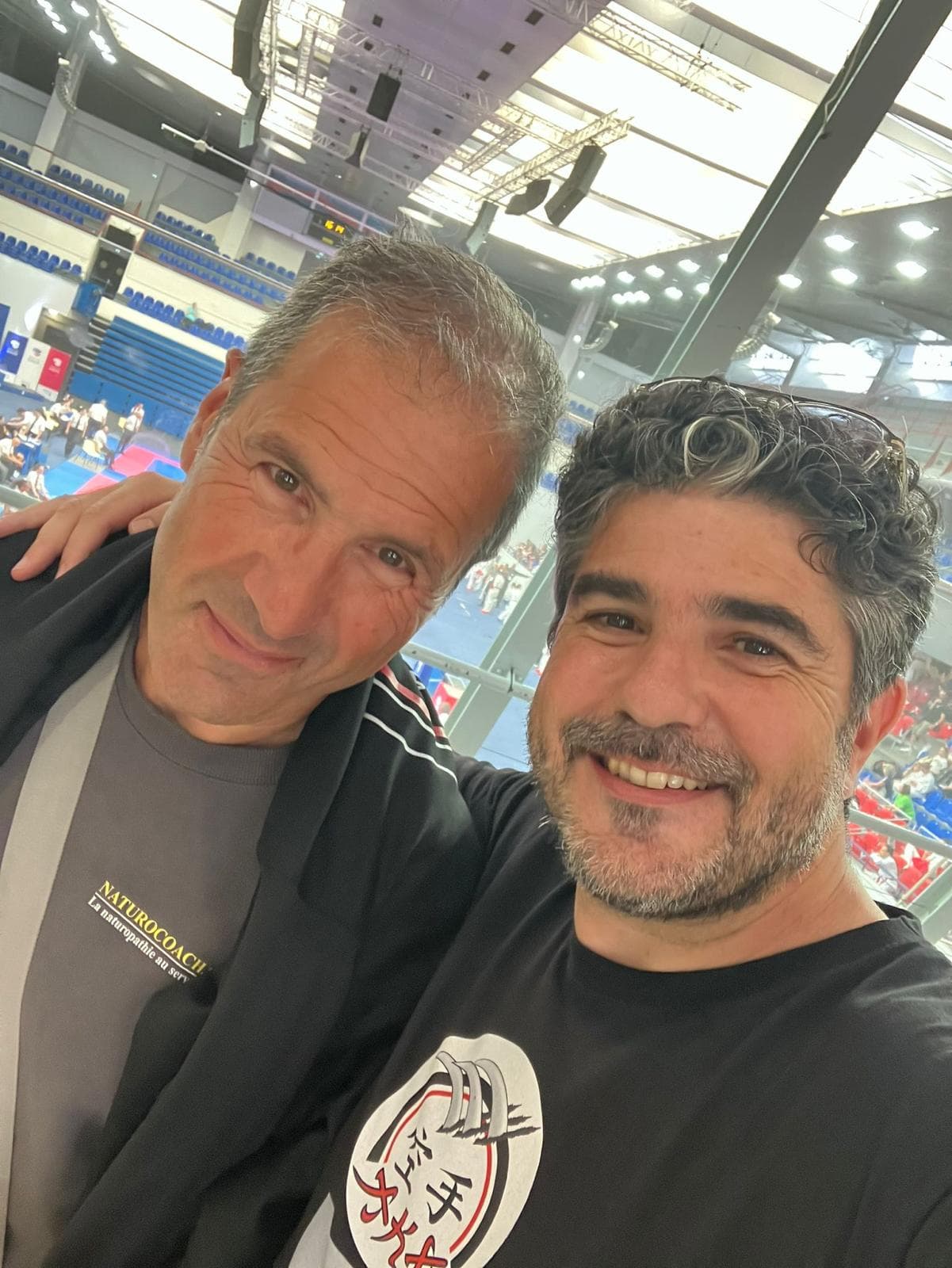 Entraînement de karaté au club USEE Karaté Ézanville Écouen Val d'Oise